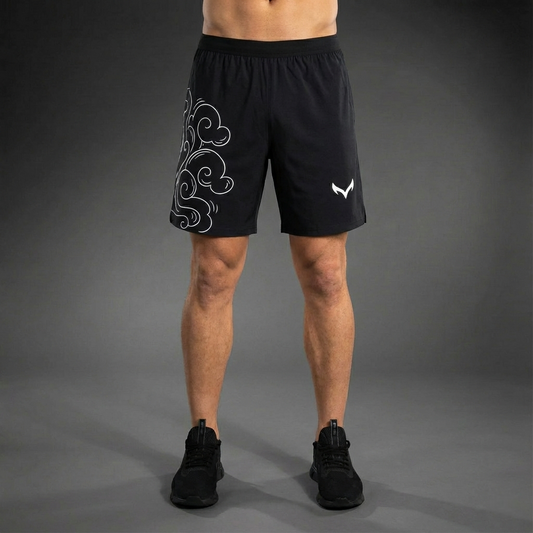 Black Dragon 2 Layer Shorts